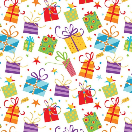 Papel de embrulho JOL clássico 70x100cm prendas