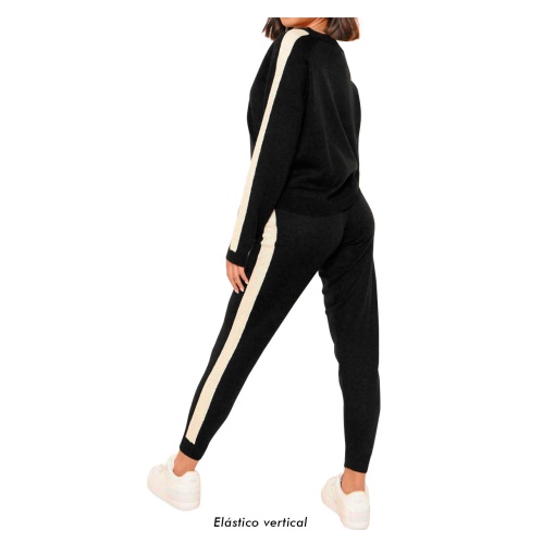 Elástico para punhos e cintas 53mm azul marinho (metro)