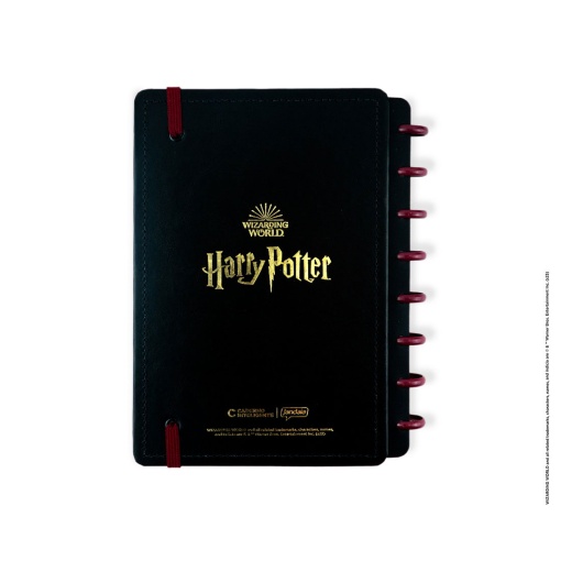Caderno inteligente A5 pautado Harry Potter Black