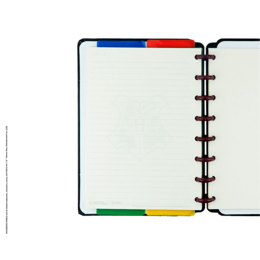 Caderno inteligente A5 pautado Harry Potter Black