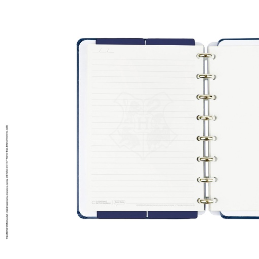 Caderno inteligente A5 pautado Harry Potter Blue
