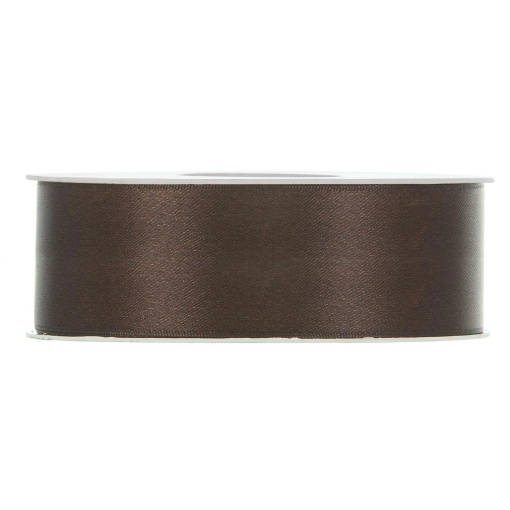 Fita de cetim MP Doppio Raso 25mmx50m chocolate 61