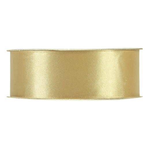 Fita de cetim MP Doppio Raso 25mmx50m dourado claro 05