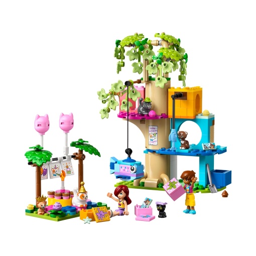 LEGO Friends Festa de Aniversário do Gato e Casa da Árvore 42666