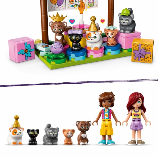 LEGO Friends Festa de Aniversário do Gato e Casa da Árvore 42666