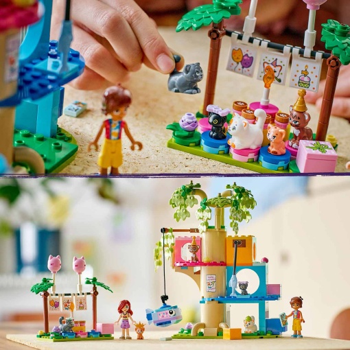 LEGO Friends Festa de Aniversário do Gato e Casa da Árvore 42666