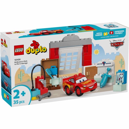 LEGO DUPLO Visita do McQueen à Garagem do Doc 10456