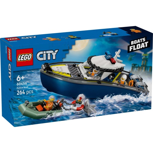 LEGO City Perseguição com Barco da Polícia 60456