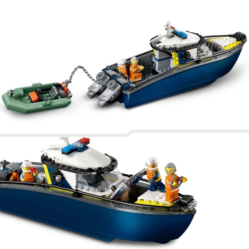 LEGO City Perseguição com Barco da Polícia 60456