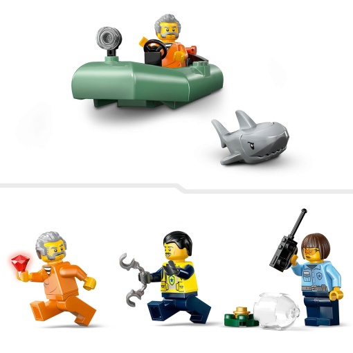 LEGO City Perseguição com Barco da Polícia 60456
