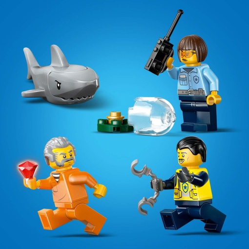 LEGO City Perseguição com Barco da Polícia 60456