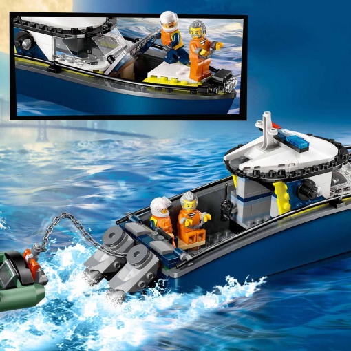 LEGO City Perseguição com Barco da Polícia 60456
