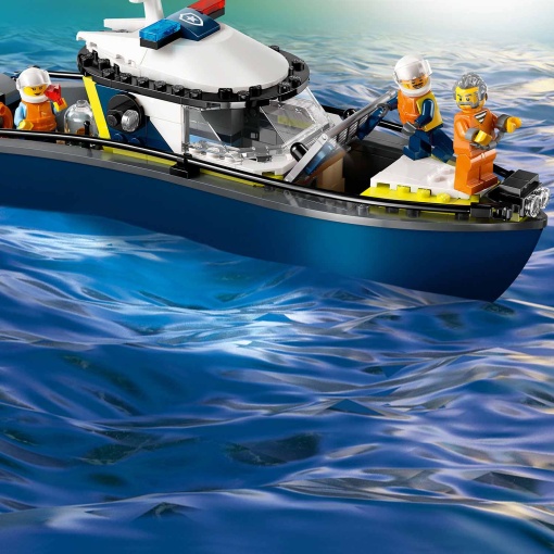 LEGO City Perseguição com Barco da Polícia 60456