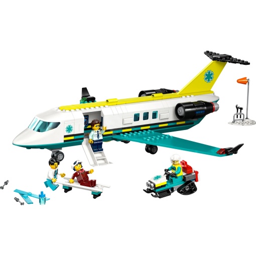 LEGO City Avião de Ambulância Aérea de Emergência 60465