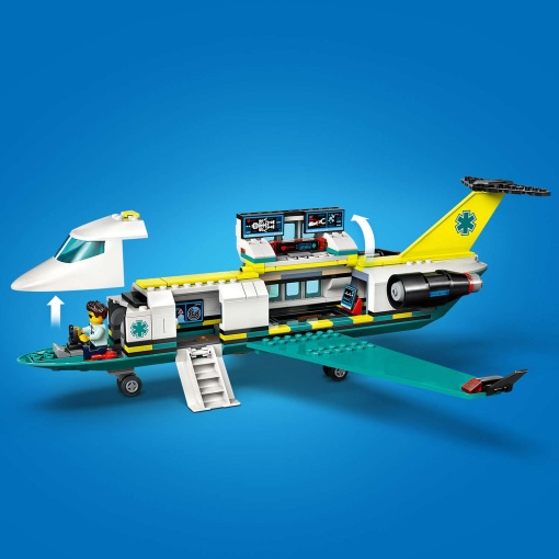 LEGO City Avião de Ambulância Aérea de Emergência 60465