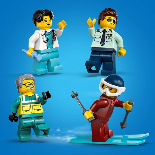 LEGO City Avião de Ambulância Aérea de Emergência 60465
