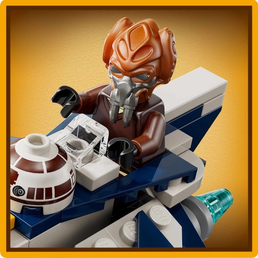 LEGO Star Wars Microfighter Jedi Starfighter de Plo Koon 75400