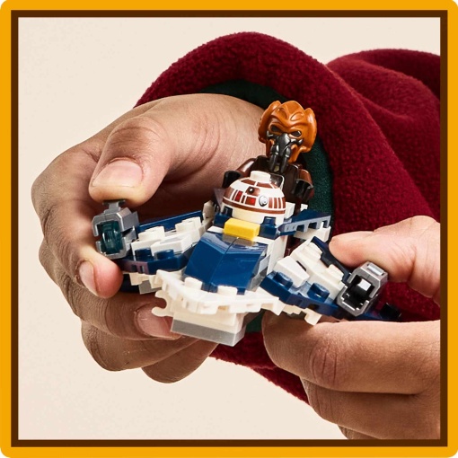 LEGO Star Wars Microfighter Jedi Starfighter de Plo Koon 75400