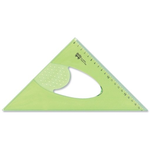Esquadro ARDA Elastika Indestructible 45º/30cm