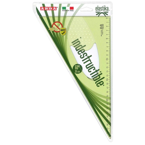 Esquadro ARDA Elastika Indestructible 60º/30cm