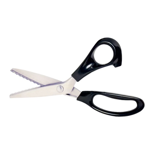 Tesoura zigzag 9 1/2" 24cm dentes 3mm IDEAS