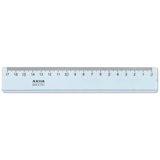Régua para esquerdinos ARDA Left-Mancini 17cm
