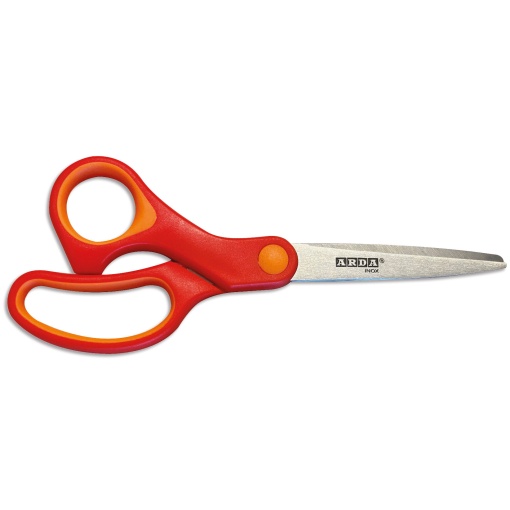 Tesoura escolar para esquerdinos 17cm bico ARDA Left-Mancini