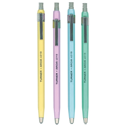Lapiseira ARDA Turner 2mm com afia cores pastel sortido