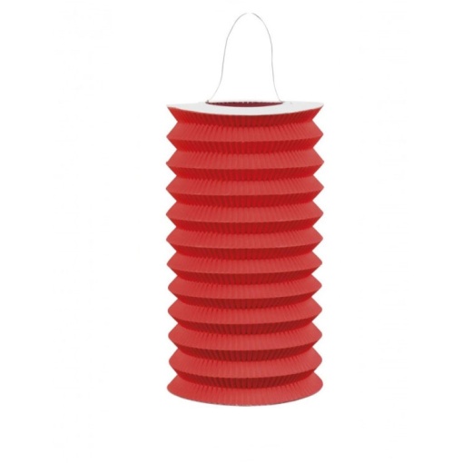 Lanterna Santos Populares 15cm vermelho