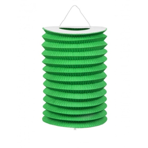 Lanterna Santos Populares 15cm verde