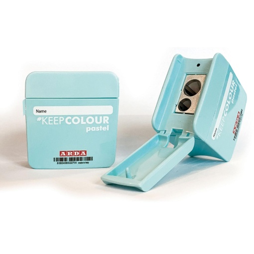 Afia dupla com depósito ARDA Keep Colour cores pastel sortido