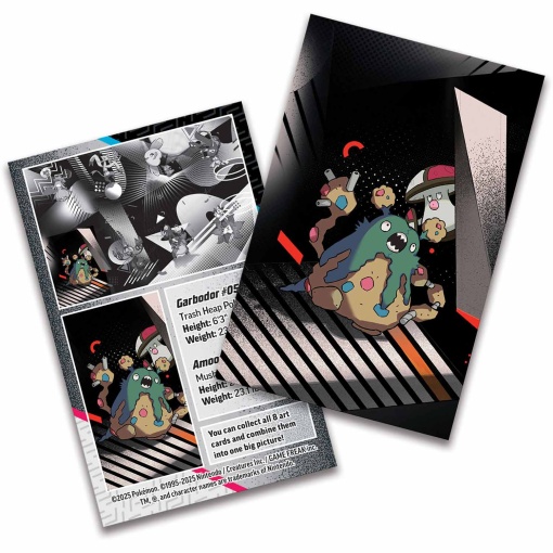 Pokémon TCG: Scarlet & Violet 10.5 Black Bolt & White Flare - Mini Tin sortido com 8 unidades