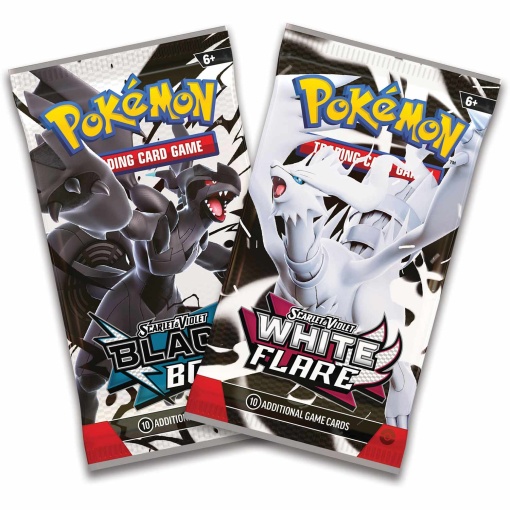 Pokémon TCG: Scarlet & Violet 10.5 Black Bolt & White Flare - Mini Tin sortido com 8 unidades
