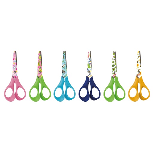 Tesoura escolar 13cm redonda ARDA Fancy