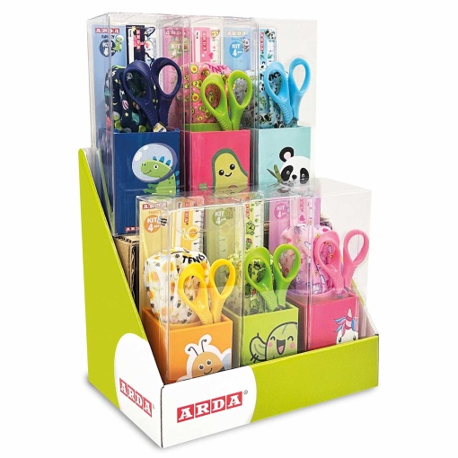 Conjunto escolar com 4 peças ARDA Fancy sortido
