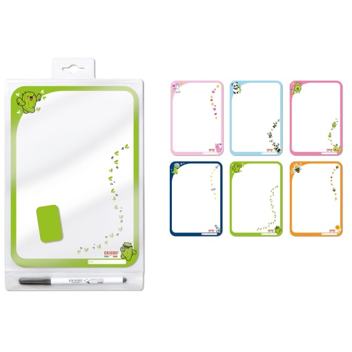 Quadro dupla face com marcador e apagador 18x25cm ARDA Fancy sortido