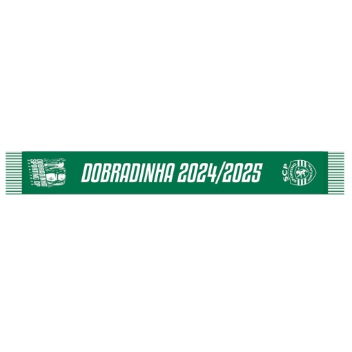 Cachecol Sporting dobradinha 2024/2025
