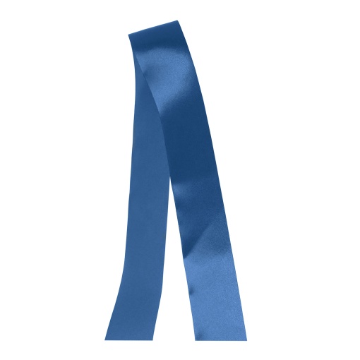 Fita académica 60 mm azul forte (metro)