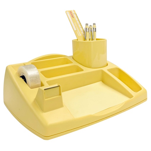 Organizador de secretária ARDA Oliver amarelo pastel