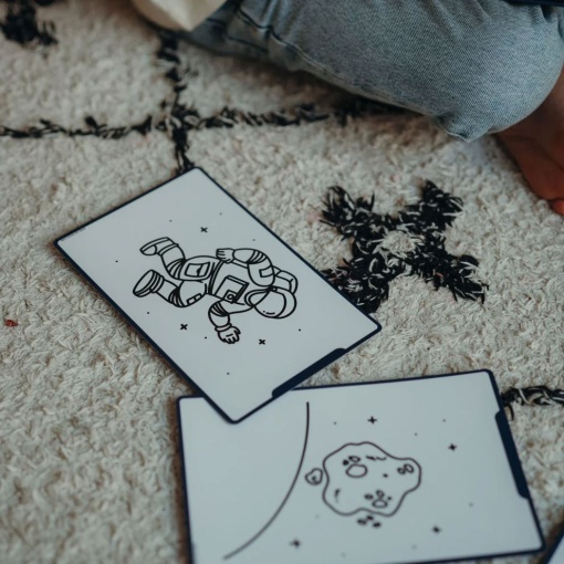Bloco de desenho com ecrã LCD - Galáxia KIDYWOLF KidyDraw