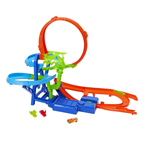 Hot Wheels Stunt Tracks pista multi crash MATTEL