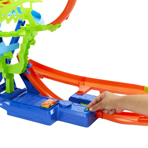 Hot Wheels Stunt Tracks pista multi crash MATTEL