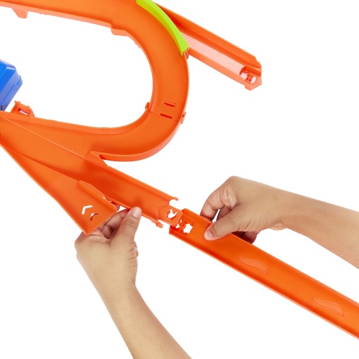 Hot Wheels Stunt Tracks pista multi crash MATTEL