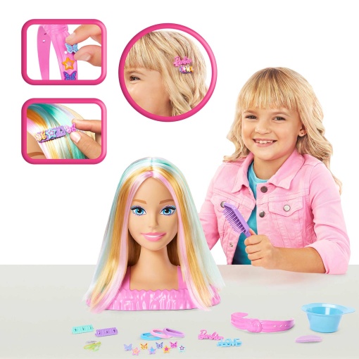 Barbie busto deluxe - cabelo loiro MATTEL