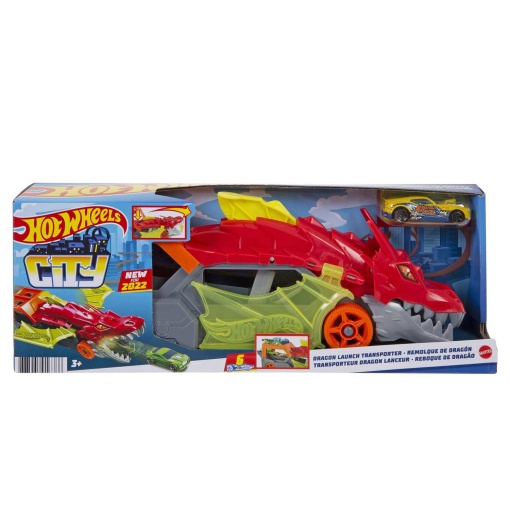 Hot Wheels City dragão transportador MATTEL
