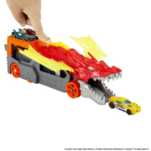 Hot Wheels City dragão transportador MATTEL