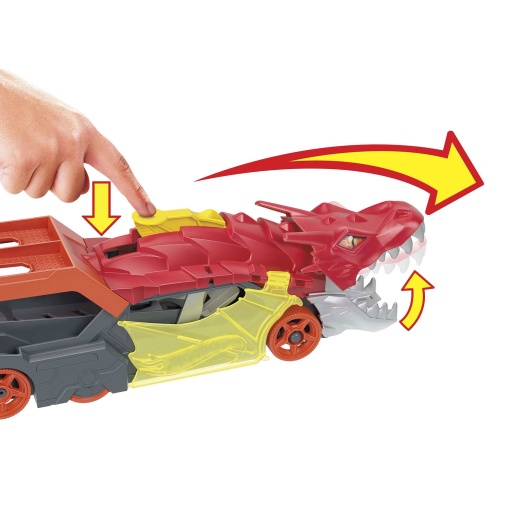 Hot Wheels City dragão transportador MATTEL