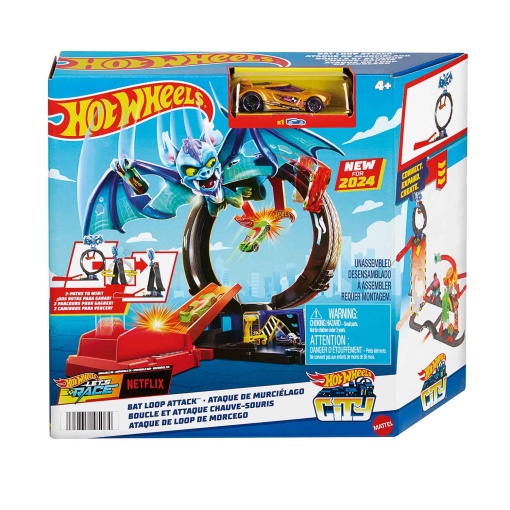 Hot Wheels City ataque Bat Loop MATTEL