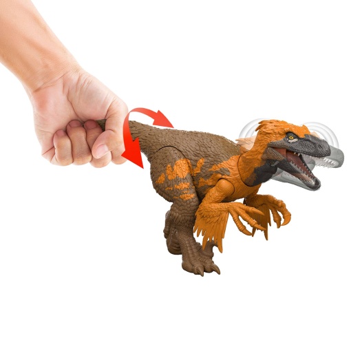 Jurassic World Rugido Selvagem Utahraptor 28cm MATTEL