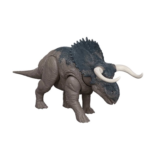 Jurassic World Rugido Selvagem Nasutoceratops 28cm MATTEL